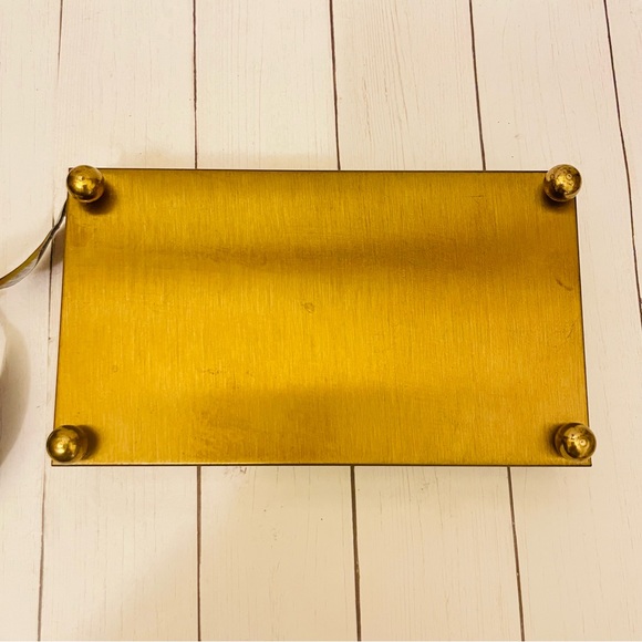 Vintage Collectible Enamel And Brass Handcrafted Trinket Jewelry Box - Picture 5 of 5